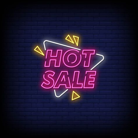 Discover thousands of Premium vectors available in AI and EPS formats Sale Neon Sign, Neon Light Logo Design, Neon Bakery Signs, Neon Sign Business Logo, Sale Logo, Pink Neon Sign, Neon Sign Shop, Custom Neon Lights, Neon Logo