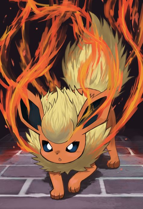 Flareon Pokemon, Pokemon Flareon, Eevee Wallpaper, Anime Hug, Pokemon Eevee Evolutions, Pokemon Eeveelutions, Pokemon Red, Cute Pokemon Pictures, Eevee Evolutions