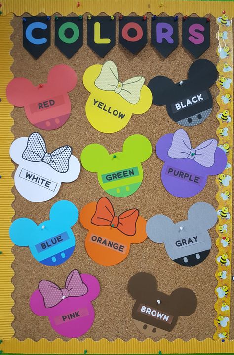 Disney Circle Time, Mickey Mouse Daycare Theme, Proud Family Classroom Theme, Happiest Classroom On Earth, Classroom Decor Preschool Ideas, Mickey And Minnie Mouse Classroom Theme, Mickey Mouse Birthday Bulletin Board, Mickey Mouse Classroom Decorations, Disney Preschool Classroom Decor