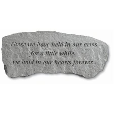 Kay Berry- Inc.  364202 Those We Have Held In Our Arms - Memorial Bench - 29 Inches x 12 Inches x 14. 5 Inches Small Garden Bench, Pet Memorial Garden, Memorial Garden Stones, Memorial Benches, Small Bench, Stone Bench, Bench Decor, Memorial Stones, Memorial Garden