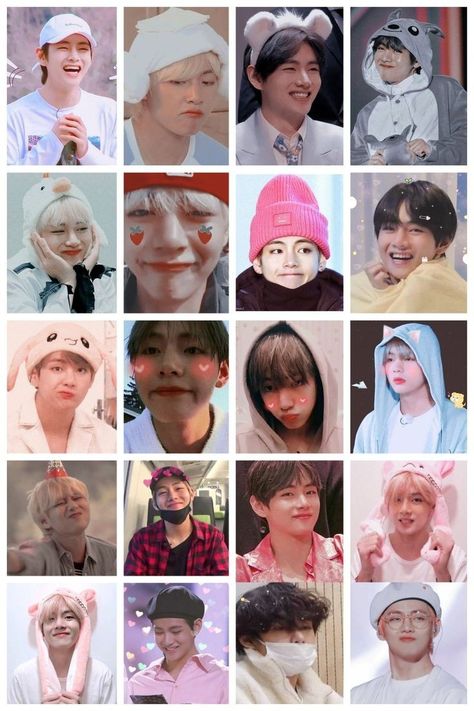 V Cute Photos Aesthetic, Kim Taehyung Cute Photos, Taehyung Aesthetic Collage, Taehyung Cute Photos, Taehyung Printable, V Cute Photos, Kim Taehyung Collage, Taehyung Collage, V Stickers