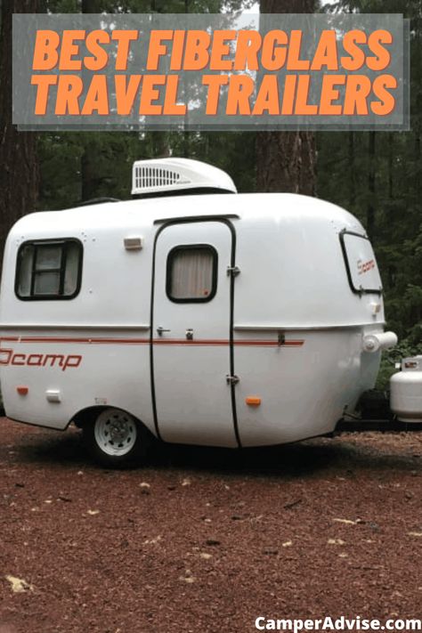 Small Rv Campers, Travel Trailer Interior, Fiberglass Camper, Small Camper Trailers, Small Travel Trailers, Off Road Camper Trailer, Rv Travel Trailers, Tiny Camper, Trailer Interior