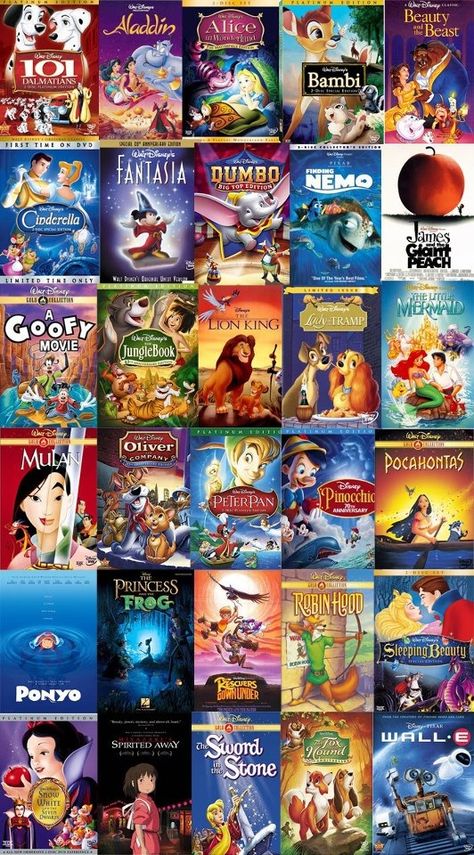 I love disney movies :) Disney Dvds, Disney Movies List, Film Netflix, Nick Wilde, Images Disney, Film Disney, Princess And The Frog, Kids' Movies, Pixar Movies