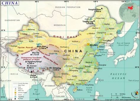 Map of China Ancient China Map, Continent Of Asia, Map Of China, Visual Essay, Asia Continent, Travel China, China Map, Air China, Asia Map