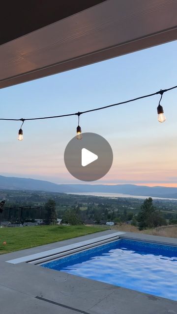 Raina Reddecliff on Instagram: "DIY Patio String Lights 💡

Comment LIGHTS and I’ll send you the details! ✔️

These @veradek planters I bought @costco_canada are GORGEOUS and the perfect base for hanging patio lights outdoors! 

Materials:
* @veradek Planters 
* 10 ft light poles (2 pack) @amazonca 
* Medium rock/stone 
* Black lava rock 
* Garden soil bags 
* String lights 

DIY patio | home build | garden | pool | patio | modern farmhouse | outdoor lights #costcofinds #costcohaul #costcoreel #diy #amazon #amazonfinds #amazondeals" Farmhouse Outdoor Lights, Backyard Lighting Ideas Diy, Veradek Planters, Patio Lights String Ideas, String Lights Diy, Modern Farmhouse Outdoor, Costco Canada, Lights Outdoors, Hanging Patio Lights