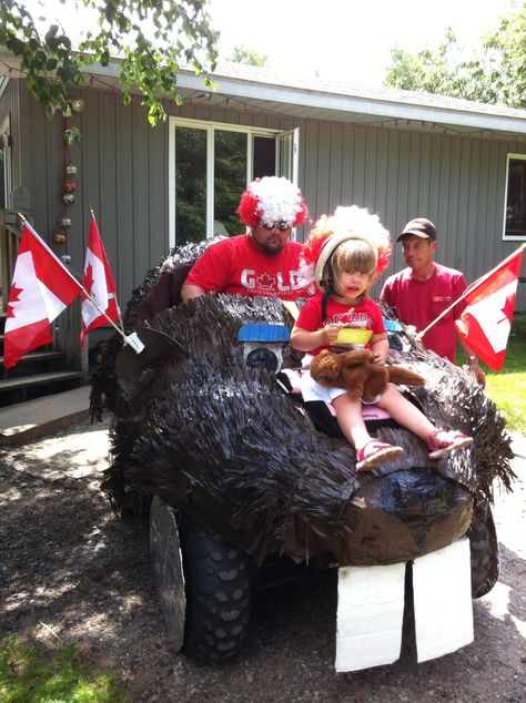 Parade Float, Canada Day, Golf Cart, Golf Carts, Repurpose, I Love It, Love It, Float, Projects To Try