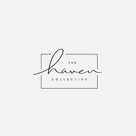 Brand logo Collective Logo, Typographie Logo, Visuell Identitet, Typographic Logo Design, Desain Editorial, Logo Floral, A Logo Design, Typographic Logo, Minimal Logo Design