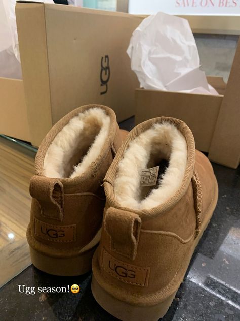 Slippers Aesthetic, Uggs Ultra Mini, Uggs Chestnut, Ultra Mini Uggs, Mini Ugg Boots, Ugg Mini Boots, Boots Aesthetic, New Uggs, Uggs Boots