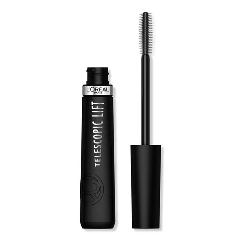 Telescopic Lift Washable Mascara | Ulta Telescopic Lift Mascara, Loreal Mascara, Telescopic Mascara, Drugstore Mascara, Loreal Makeup, Blackest Black, Dream List, Instant Lifts, Mascara Makeup