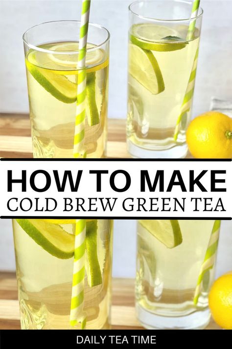 Iced Green Tea Recipe, Sweet Green Tea, Cold Green Tea, Drinking Green Tea, Green Tea Drinks, Organic Drinks, Spearmint Tea, Tea Drink Recipes, Green Tea And Honey