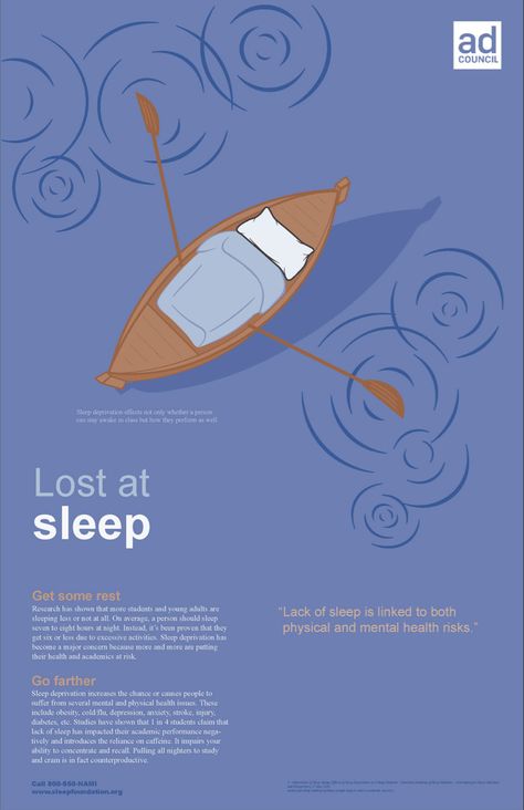 Sleep Poster Design, Sleep Deprivation Effects, Psa Poster, Graphic Design Ads, Poster Ideas, Lack Of Sleep, Information Design, How To Stay Awake, Sleepless Nights