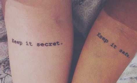 Sister Quotes For Tattoos, Sister Saying Tattoos, Twisted Sisters Tattoo, Unbiological Sister Tattoo, Sisters By Choice Tattoo, Matching Sister In Law Tattoos, Sister Quote Tattoos, Soul Sister Tattoos Bff, Sister Tattoos With Meaning