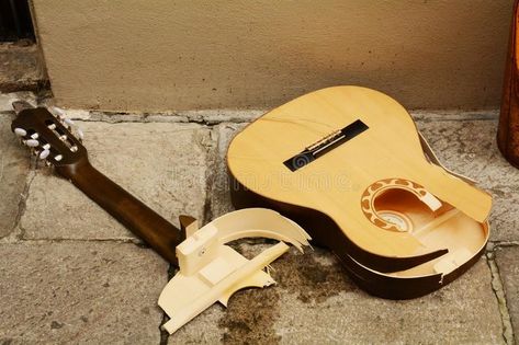 Broken guitar. Pieces of a on the cement pavement #Sponsored , #PAID, #paid, #guitar, #cement, #Pieces, #Broken Smashing Guitar, Broken Guitar, Guitar Shelf, Young Buck, Itunes Card, College Projects, Band Poster, Creative Flyer Design, Guitar Tutorial