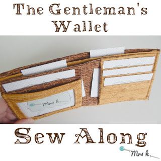 Diy Mens Wallet Pattern, Diy Wallet Mens, Bifold Wallet Pattern, Wallet Pattern Free, Sewing Men, Wallet Sewing Pattern, Sew Wallet, Sewing To Sell, Leather Wallet Pattern