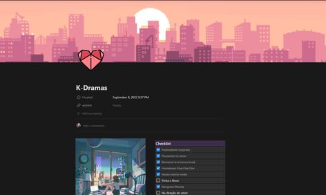 I made this template to track my korean drama watch list. #notion #template #aesthetic #kdrama #watchlist ⚠️I have a updated version of this template. Check out!!! https://pin.it/7iatV8W Kdrama Notion Template, Notion Template Aesthetic, Aesthetic Kdrama, Notion Template, K Drama, Korean Dramas, Watch List, Korean Drama, Kdrama