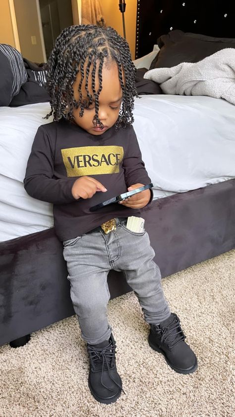 Black Toddler Hairstyles Boy, Toddler Boy Hairstyles Black Boys, Mixed Baby Boy Outfits, Little Boy Hairstyles Black Toddler, Mixed Baby Boy Hairstyles, Black Kids Hairstyles Boys, Toddler Black Boy Hairstyles, Black Boy Outfits Kids, Baby Boy Outfits Black Boys