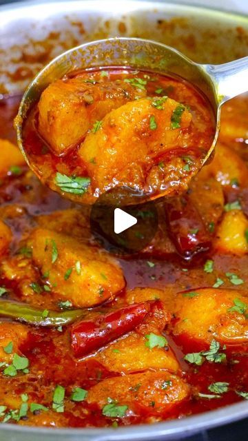 Veg Sabji Recipe, Indian Fruit Salad Recipe, Veg Breakfast Recipes Indian, Aaloo Recipe, Veg Breakfast Recipes, Healthy Indian Snacks, Easy Indian Dessert Recipes, Sabji Recipe, Coriander Seed