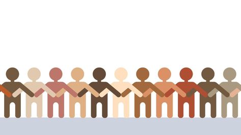 Race Equality, Hands Together, Homeschool Art, Skin Color, Holding Hands, Vector Art, Vector Free, Arts And Crafts, Clip Art