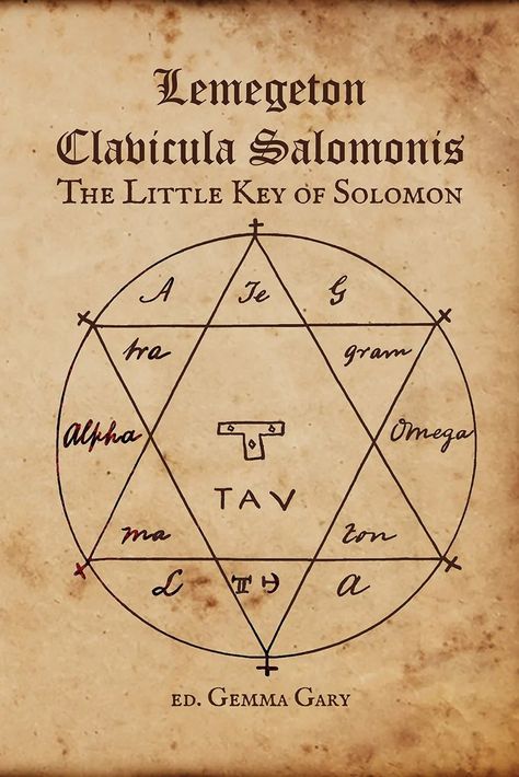 Announcing the latest addition to our Classic Grimoire Series - Lemegeton Clavicula Salomonis - The little Key of Solomon edited by Gemma Gary. The Troy edition of the Little Key, more widely known as The Lesser Key of Solomon, includes all five books of the seventeenth century work, itself arising from manuscripts of earlier centuries. The five books being: Ars Goetia, detailing the seventy-two Demons, their seals and conjuring for magical purposes. Ars Theurgia-Goetia, for the conjuring of the thirty-one chief spirits and their ministers to do the magician's bidding. Ars Paulina, by which to call upon the Angels of the hours of the day and night and of the signs of the zodiac. Ars Almadel, which gives instruction for the creation and use of the waxen altar for the summoning of spirits. A Book Of Solomon, Ring Around The Moon, Lesser Key Of Solomon, Ars Goetia, Key Of Solomon, Ancient Runes, British Books, Traditional Witchcraft, Occult Books