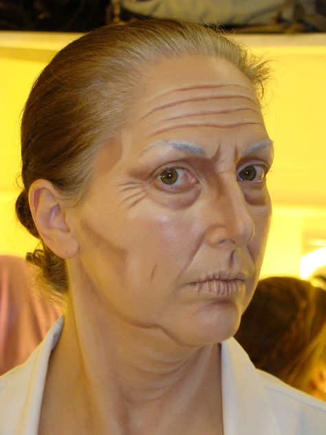 old age Old Man Makeup, Old Lady Makeup, Haunted House Makeup, Plain Makeup, Old Age Makeup, Small Stage, Aging Makeup, Theatre Makeup, Face Paint Makeup