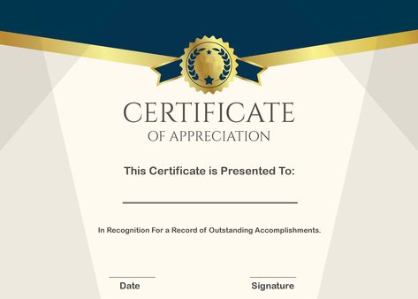 Customer Service Appreciation, Certificate Of Appreciation Template, Certificate Of Recognition Template, Appreciation Template, Appreciation Certificate, Free Printable Certificates, Award Template, Free Certificates, Editable Certificates