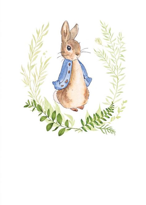 Peter Rabbit Painting, Brambley Hedge, Peter Rabbit Illustration, Beatrix Potter Illustrations, Beatrice Potter, Tale Of Peter Rabbit, Peter Rabbit Birthday, Peter Rabbit Party, Rabbit Photos