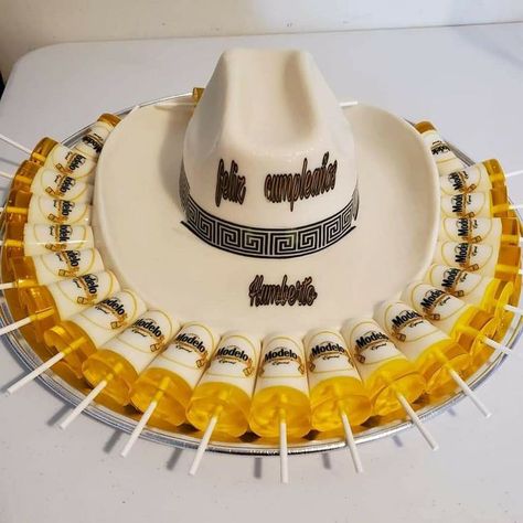 Cowboy Party Centerpiece, Paleta Magnum, Cowboy Themed Birthday Party, Quince Decor, Party Balloons Diy, Cowboy Cakes, Quinceanera Centerpieces, Rodeo Birthday Parties, 70th Birthday Decorations