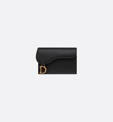 Artisanal Design, Girly Bags, Christian Dior Couture, Dior Wallet, Designer Wallets, Pretty Bags, Small Accessories, Small Leather Goods, Gold Tone Metal