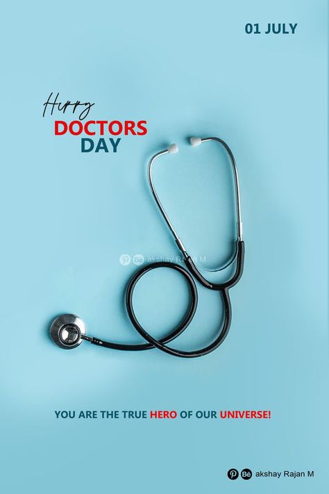 National Doctors' Day 2021 Doctor's Day Post, Doctor Day Poster Design, Medical Poster Design Ideas, Medical Magazine, Medical Camp, Healthcare Advertising, National Doctors Day, Medical Posters, Poster Idea