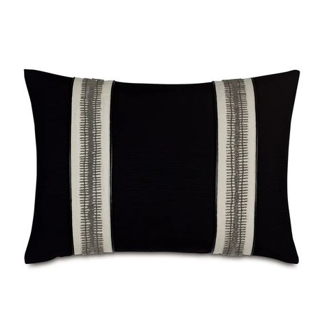 Eastern Accents Zelda Beaded Tape Decorative Pillow | Perigold Eastern Accents, Catalog Online, Beaded Trim, Fine Linens, Pillow Decorative, Pillow Size, 6 D, Branding Inspiration, Luxury Bedding