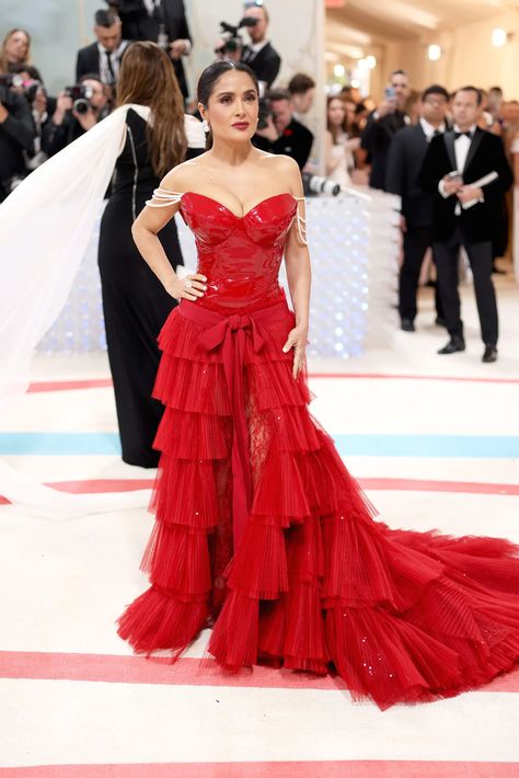 The Met Gala 2023, A Line Of Beauty, 2023 Red Carpet, Gala Themes, Western Outfits Men, Met Gala Red Carpet, Fashion Gal, Costume Institute, Salma Hayek