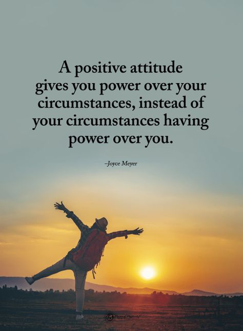 Positive Attitude Quotes A positive attitude gives you power over your circumstances, instead of your circumstances having power over you. Joyce Meyer Joyce Meyer Quotes, Positive Attitude Quotes, Amazing Inspirational Quotes, Inspirational Printables, Joyce Meyer, Power Of Positivity, Home Quotes And Sayings, Motivational Quotes For Success, Lesson Quotes