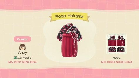 Animal Crossing Custom Designs, Clothing Codes, Acnh Clothes, Animals Crossing, Animal Crossing Guide, Animal Crossing Qr Codes Clothes, Animal Crossing Wild World, Qr Codes Animal Crossing, Japan Outfit