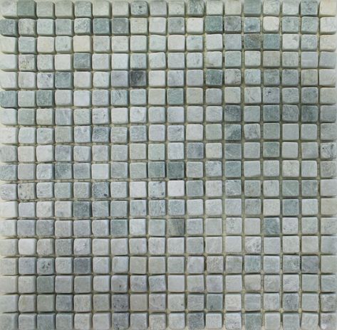 Ming Green Marble Mosaic - 5/8" x 5/8" | Stone & Tile Shoppe Green Marble Tiles, Green Marble Tile, Ming Green Marble, Carrara Marble Tile, Marble Subway Tiles, White Marble Tiles, Marble Tile Floor, Calacatta Marble, Marble Mosaic Tiles