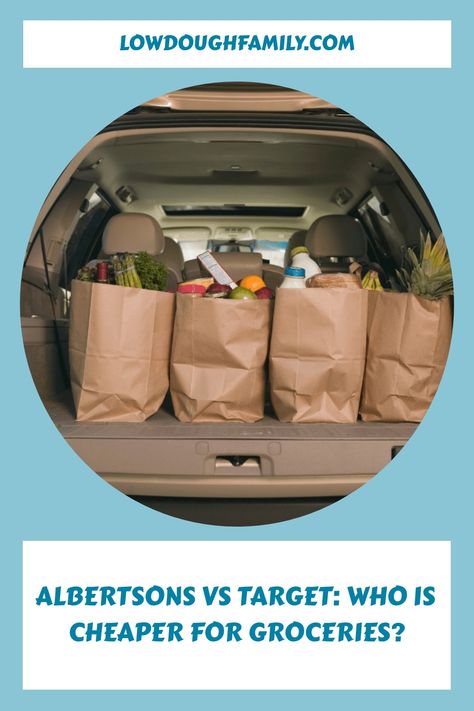 With the rising cost of groceries, everyone is trying to save as much as they can on their food budget. Today we will put Albertsons and Target to the test to find out who is cheaper on an average week. Typically, meal planning should include looking at the weekly sales flyer and focusing what is on sale, but we will do this meal plan not based on sales. We will see what the cost on an average week is for this grocery list for a family of four! Brown Sugar Pork Chops, Broccoli Pasta Bake, Chicken Broccoli Pasta, Simply Potatoes, Frozen Bag, Sales Flyer, Chicken Quarters, Food Budget, Cheesy Chicken Broccoli