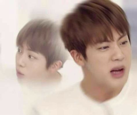 Bts Meme Faces, Bts Reactions, Kpop Meme, Memes Kpop, Worldwide Handsome, Meme Faces, Bts Face, Bts Jin, Funny Faces