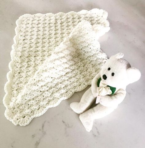 Preemie Blanket Crochet Pattern: Precious Blanket - Carroway Crochet Premie Crochet Patterns Free, Micro Preemie Crochet Patterns, Angel Baby Blanket, Carroway Crochet, Angel Baby Crochet, Socks Crochet Pattern, Quick Crochet Blanket, Cottage Crochet, Sunflower Cottage