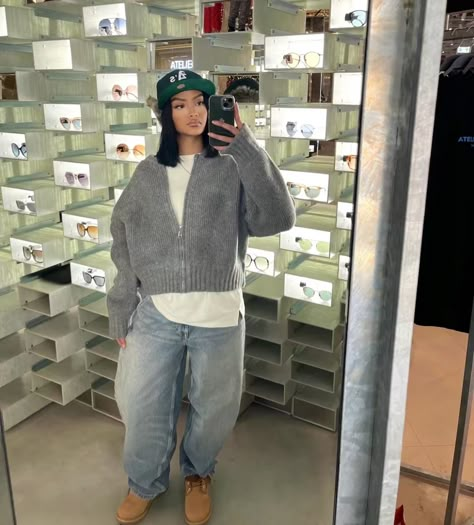 Timberland Outfits Women, Timbs Outfits, Timberland Outfit, Timberland Boots Outfit, Estilo Hijab, Timberland Outfits, Mode Zara, Denim On Denim, Streetwear Fits