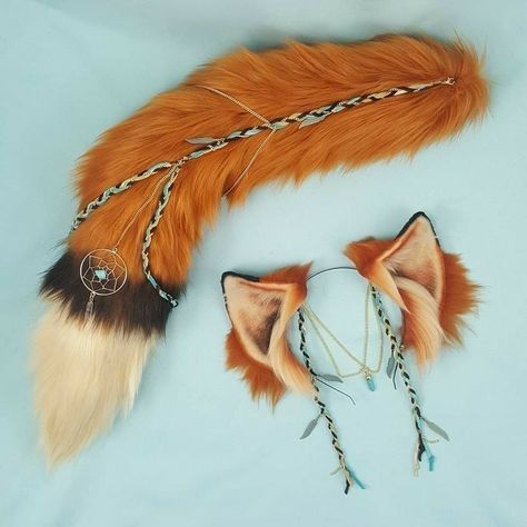 Wolf Ears And Tail, Wolf Ears, Pet Play, Animal Costumes, Fox Ears, Cat Mask, Kittens Playing, Cosplay Diy, Animal Ears