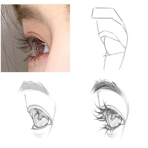 how to draw eyes drawing references – Bujo Art How To Draw Face Reference, Face Sketch Practice, Anatomi Sketch, Eye Study Reference, Drawing Eyes Reference, How Draw Eyes, Eye Ideas Drawing, Face Art Reference, How To Sketch A Face