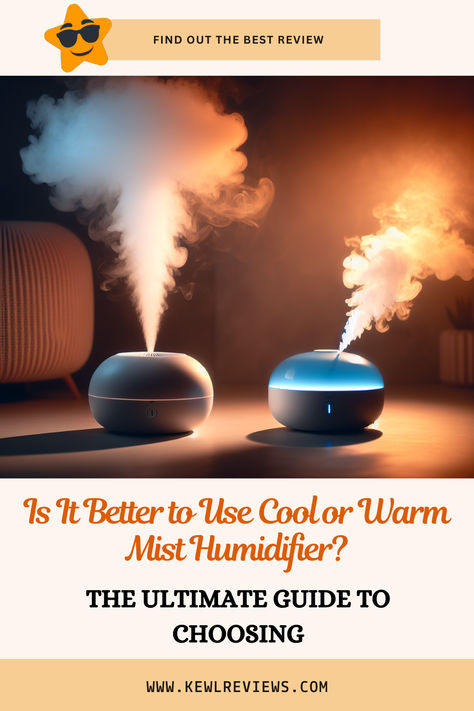 Which type of mist humidifier—warm or cool—is better? Selecting a humidifier with a warm mist or a cold mist might be difficult. This guide explains the distinctions and impacts of each in detail, taking into account things like health advantages, climatic adaptability, and operating expenses. Take advantage of our clear guidance on "is it better to use cool or warm mist humidifier" to make an informed decision about which humidifier is best for you.| humidifier | health care tips | health care Humidifier Warm, Humidistats, Operating Expenses, Health Care Tips, Salt Room, Best Humidifier, Best Amazon Buys, Mist Humidifier, Nasal Passages