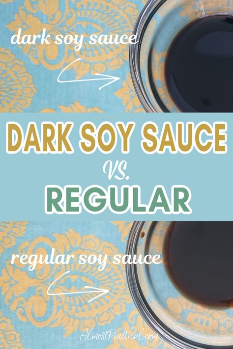 Have come across a recipe that calls for dark soy sauce and wondered what it is? This article explains the difference, whether you can substitute one for the other, and where you can buy it. Dark Soy Sauce Recipe, Soy Sauce Substitute, Recipes With Soy Sauce, Bunny Chow, Dark Soy Sauce, Indian Grocery Store, Asian Grocery Store, Brown Sauce, Asian Grocery