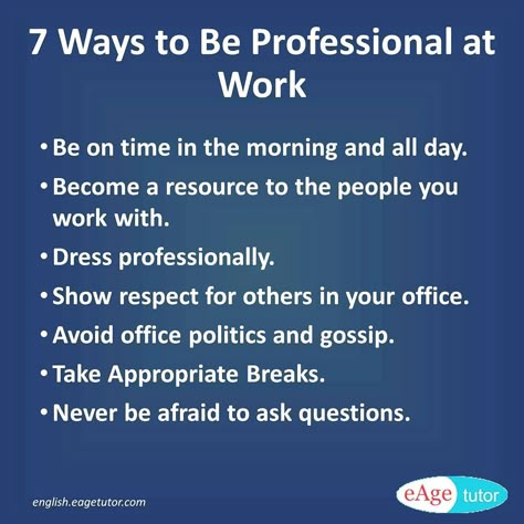 Professionalism in the workplace is based on many factors, including how you dress, carry yourself, your attitude and how you interact with others. Learn how to be professional at work with the following tips. Professionalism In The Workplace, Work Etiquette, Better Everyday, Job Interview Advice, Business Etiquette, Interview Advice, Leadership Management, Career Inspiration, Employee Management