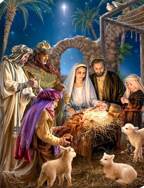 Nativity Scene Pictures, Chocolate Advent Calendar, Merry Christmas Gif, The Nativity Story, Jesus And Mary Pictures, Special Pictures, Meaning Of Christmas, Christmas Nativity Scene, Birth Of Jesus