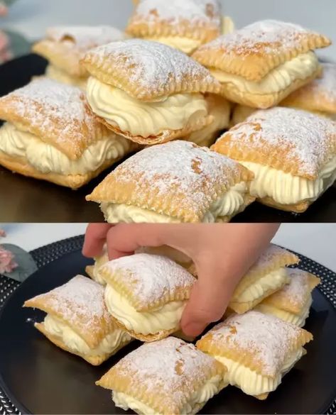 Lemon Cream Pastry Delights Lemon Cream Filling, Lemon Pastry, Pastry Puff, Cream Pastry, Cream Filling, Lemon Cream, The Cream, Puff Pastry, Affiliate Links