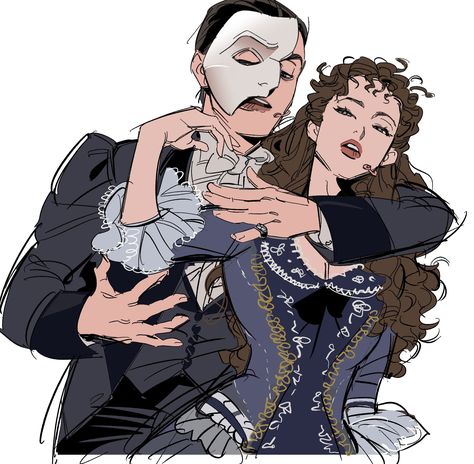 Poto Fanart, Phantom Aesthetic, Erik Destler, Opera Ghost, الفن الرقمي, Art Male, Christine Daae, Music Of The Night, Theater Kid