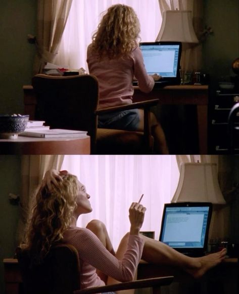 you're the first to know🤫 (technically my boss isn't aware posting this...) but here's the secret: SALE. IS. COMING. SOON. sign up via link in bio for early sale access📱 Carrie Bradshaw Laptop, Writing On Computer, Screen Writing, Carrie Bradshaw Outfits, Charlotte York, Memes Lol, And Just Like That, Sarah Jessica Parker, Carrie Bradshaw