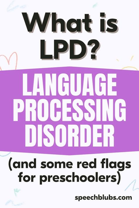 Auditory Processing Disorder Activities, What Is Language, Language Processing Disorder, Disorder Quotes, Social Emotional Health, Literacy Intervention, Auditory Processing Disorder, Preschool Speech Therapy, Auditory Processing