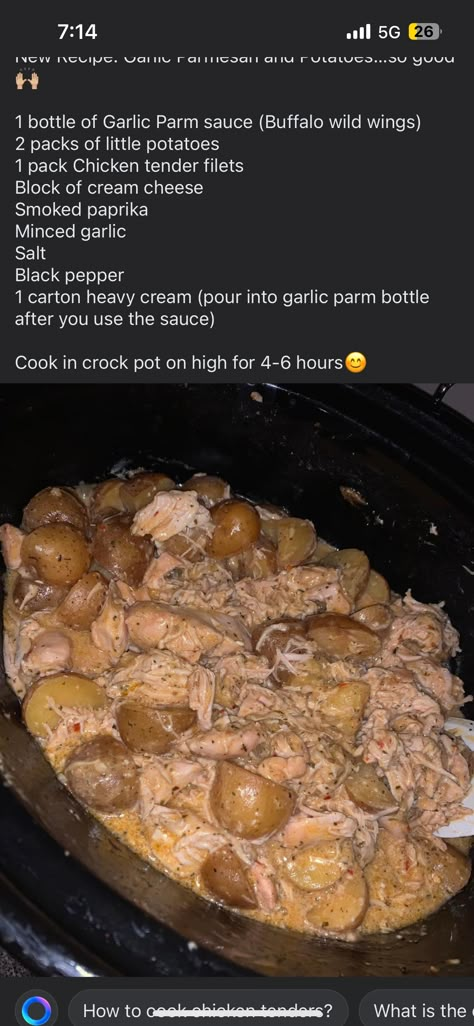 Garlic Parm Potatoes, Garlic Parm Sauce, Garlic Parm Chicken, Parm Chicken, Crock Pot Potatoes, Chicken And Potatoes, Buffalo Wild, Buffalo Wild Wings, Garlic Parmesan Chicken