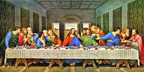 Imagem gratis no Pixabay - Última Ceia, Jesus Leonardo Da Vinci Pinturas, Last Supper Painting, Last Supper Art, The Last Supper Painting, Jesus Last Supper, Holy Thursday, Last Dinner, Most Famous Paintings, The Last Supper